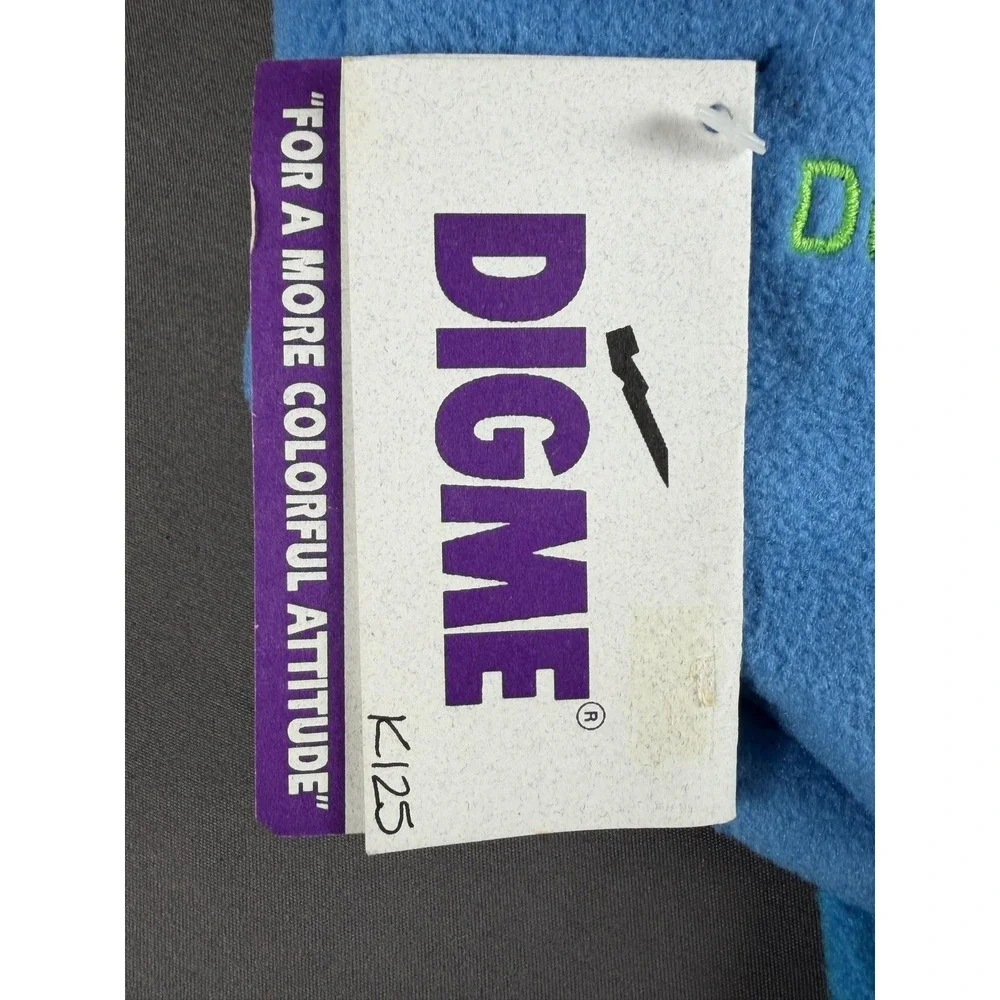 Vintage DIGME Jackson Hole WY Fleece Ski Hat Colorful Novelty Made USA